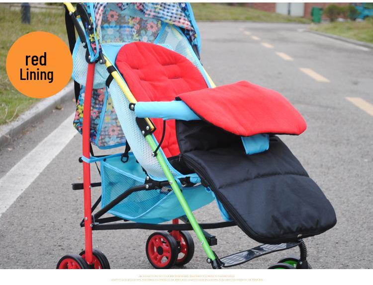 Multifunktionaler Kinderwagen-Fußsack: Winddichter, wasserdichter und warmer Schlafsack
