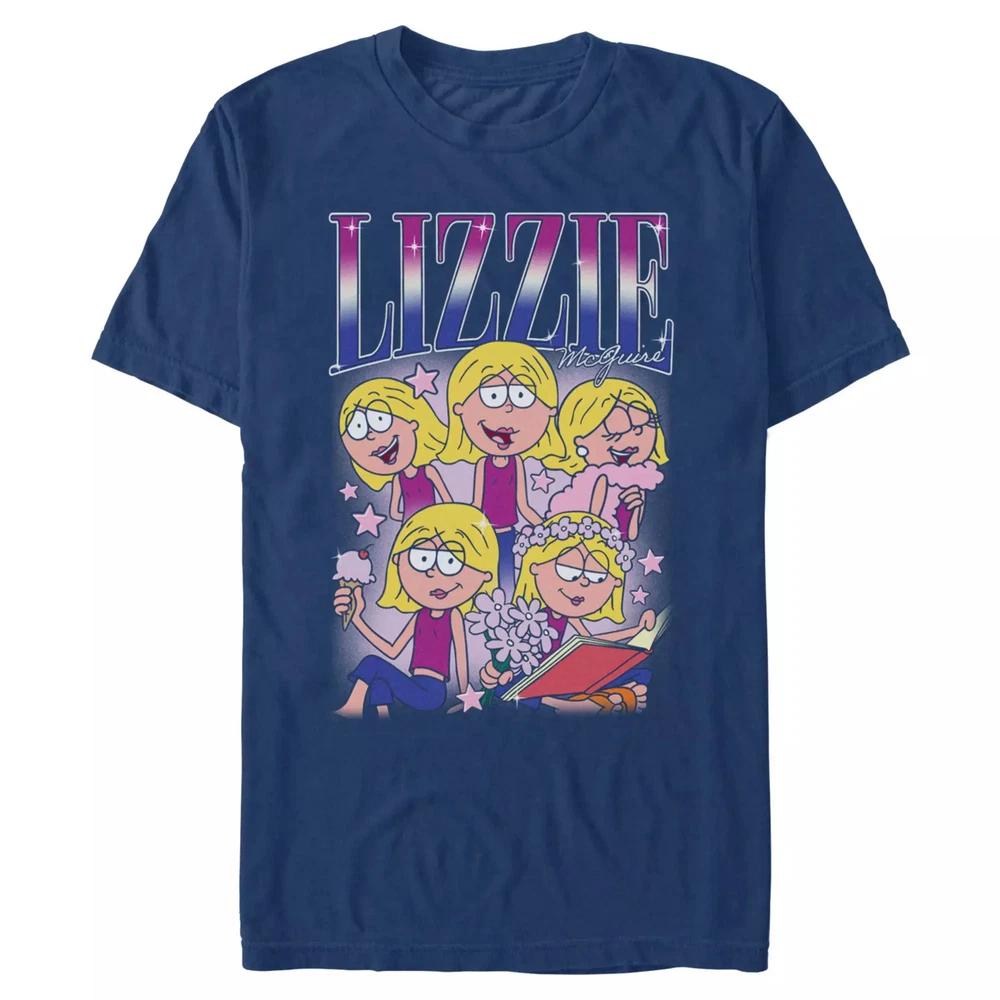 Lizzie McGuire MultiPortrait TShirt For Unisex Full Size S