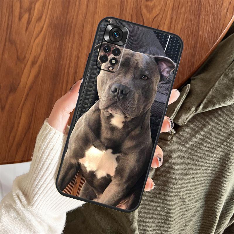 Pit Bull Lovely Dog Pitbull Case For Xiaomi Redmi Note 14 Pro 13 12 11 10 15 Pro Plus Redmi 15 C 13 10C 12C 14C 13C Cover
