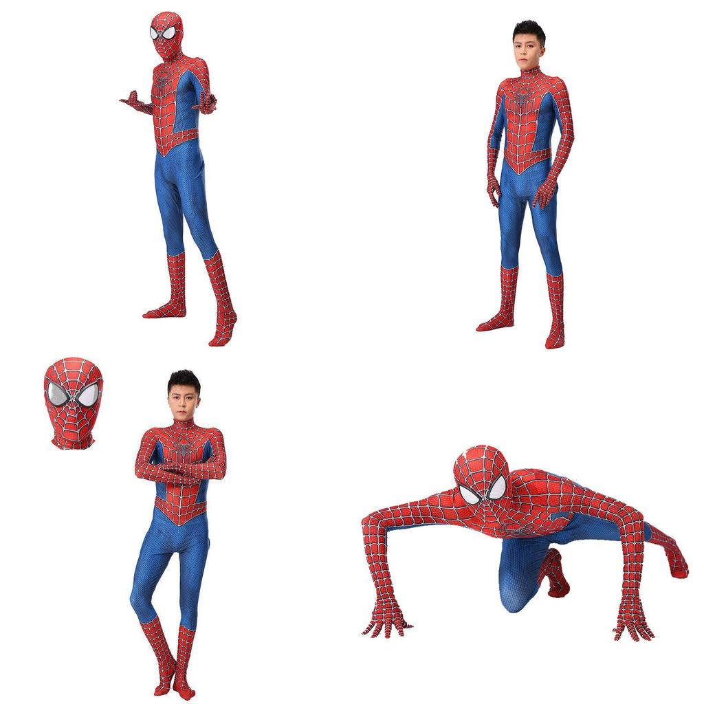 Wykwintny strój cosplay Raimi Spidermana z oddychającym kombinezonem Zentai