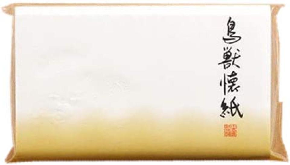 

Принадлежности для чайной церемонии, Кайсё для чайной церемонии, Рельеф «Веселые картинки из жизни животных», 30 листов, 2 рулона, Ogura Kaishi Honpo