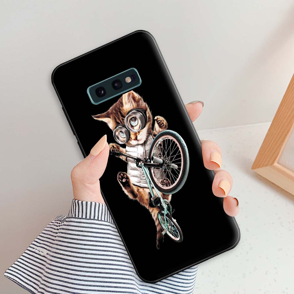 Hülle Für Samsung Galaxy S10E Hülle Abdeckung Für Samsung S10E Silikon Weiches TPU Rückseite Handyhülle Für Samsung S10E SM-G970 Abdeckung Stoßfänger