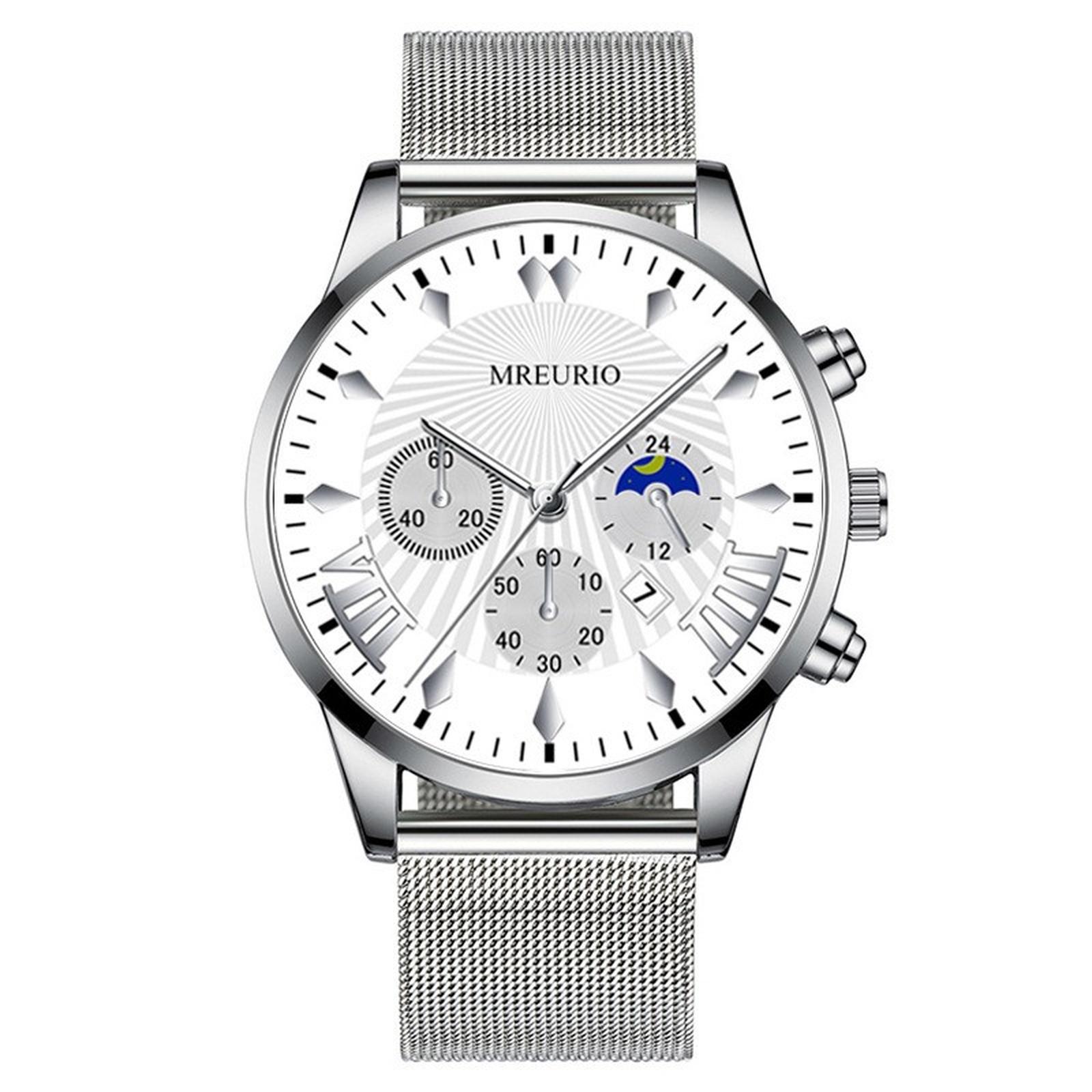 

Мужские водонепроницаемые светящиеся наручные часы-будильник для бега One Size