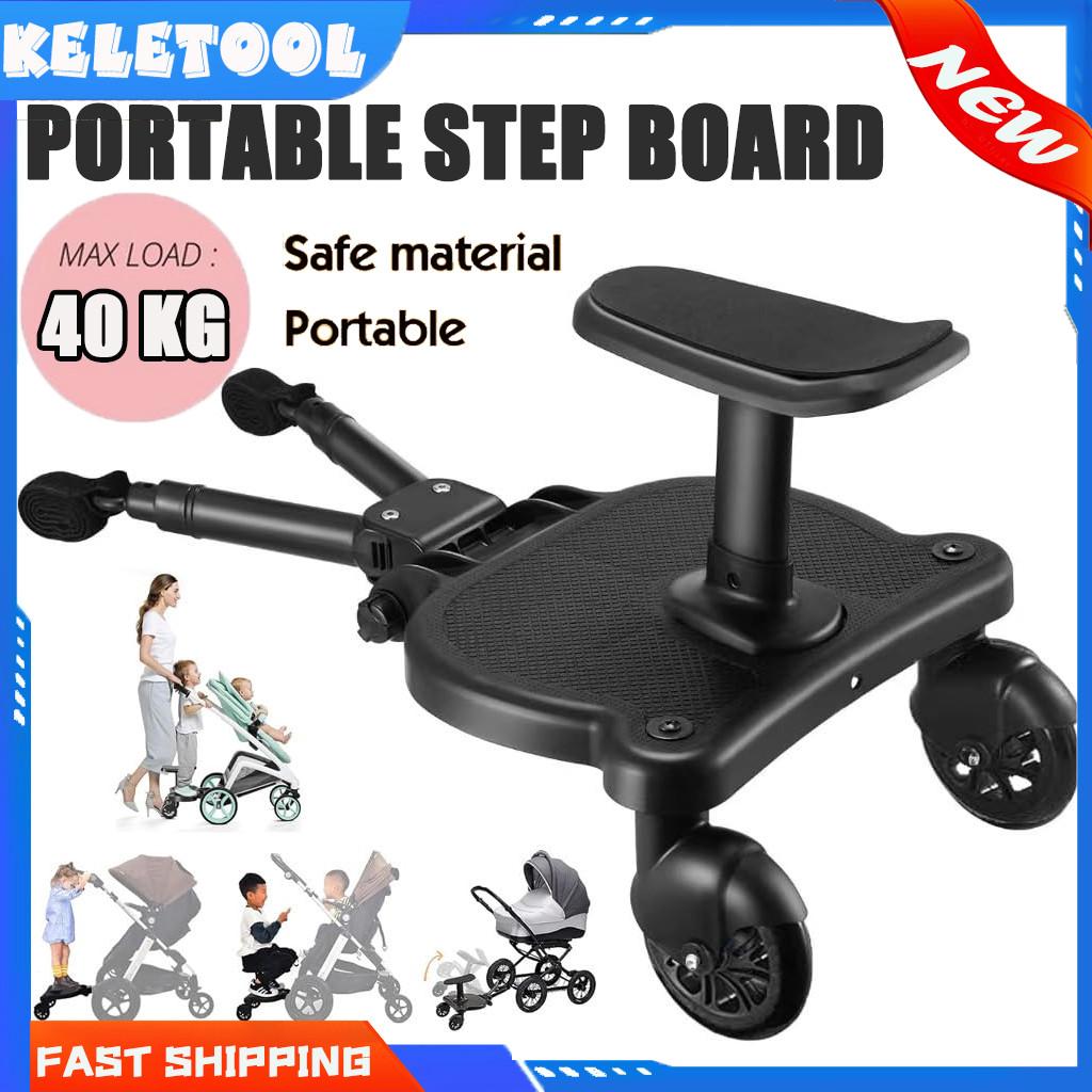

40KG Stroller Connector Extended child standing pedal Child Auxiliary Pedal Adapter Step Buggy Board