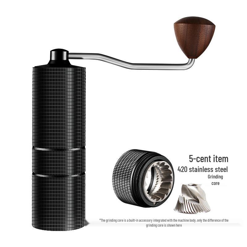 R Series Italian Manual Coffee Grinder: Hand-Grind Machine for Home Brewing.