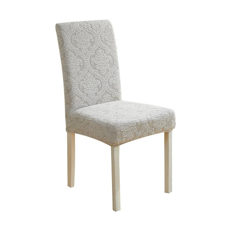 Unifarbiger elastischer Sitzbezug Rutschfest Schmutzabweisend Universeller Stuhlbezug All-inclusive Wohnzimmer und Esszimmer Einfacher Stuhlbezug