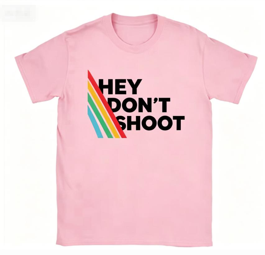 Arc Raiders Hey Dont Shoot T Shirt Summer Hip Hop TShirts Unisex WoUnisex Cotton O Neck Oversized Clothes Short Sleeves Awesome Tops