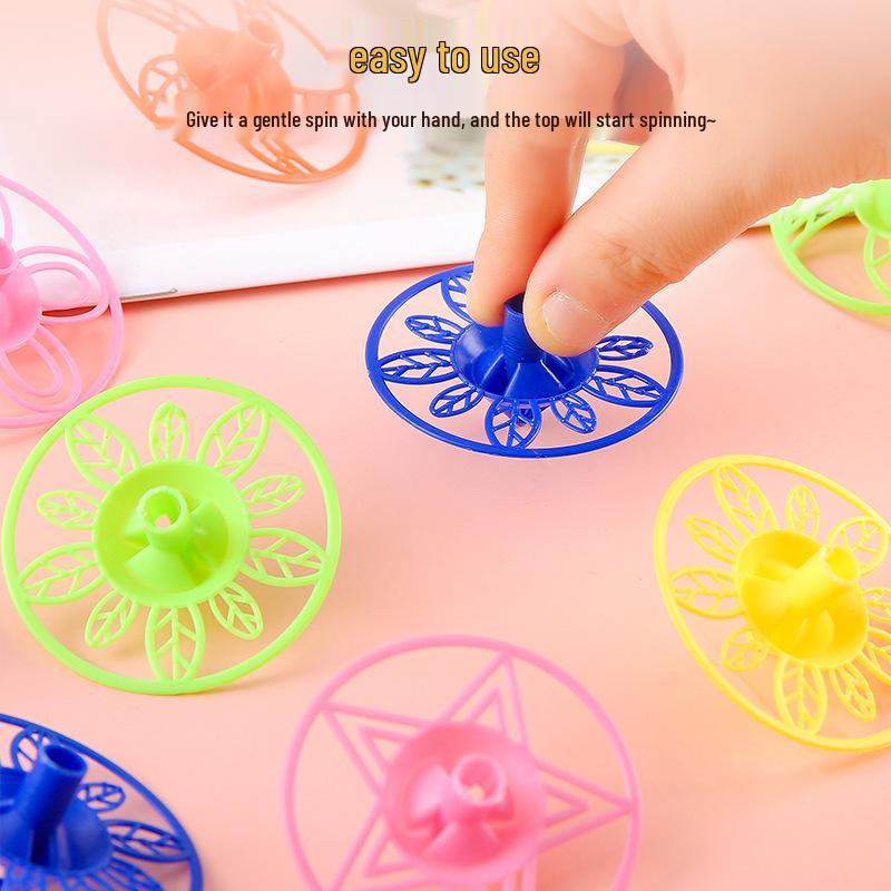 Kids' Hand-Spinning Gyroscope Toy: Popular School Gift & Trendy Spin Toy