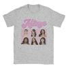 KATSEYE Member Printed Unisex Pure Cotton TShirt 2026 Summer New Kpop Y2K Fashion Crew Neck Short Sleeve Fan Gift Apparel