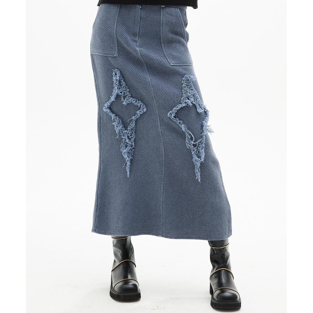 

LUV IS TRUE DN DAY SKIRTBLUE