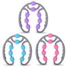 Eight-wheel Yoga Roller Leg Neck Massager Muscle Relaxation Nine-wheel Circular Training Roller