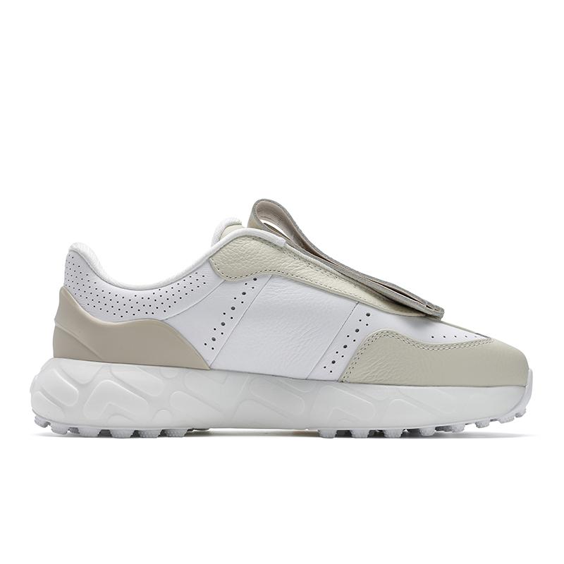 FILA GF Driver Fashion Versatile Comfortable Simple Sports Low-Top Golf Shoes Women sneaker White Brown A12W521705FGD