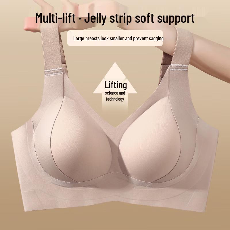 Aodifen Seamless Wireless Big Bust Minimizer Bra M 75BCD