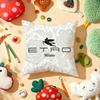 Light Luxury Fashion EETROo Cushion Cover Plush Fabric Soft DoubleSided Printed Sofa Warm Winter Home Gift Pillow Cover