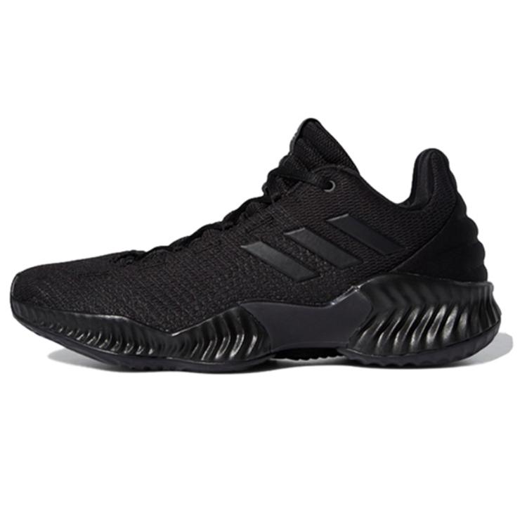 

Новые мужские баскетбольные кроссовки Adidas Pro Bounce 2018 Low, шнуровка, противоскользящая подошва, низкий верх FW0905 40