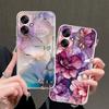 Soft Phone Cover Phone Case for Xiaomi Mi 11T Pro 11 Lite Beautiful Flower Marble