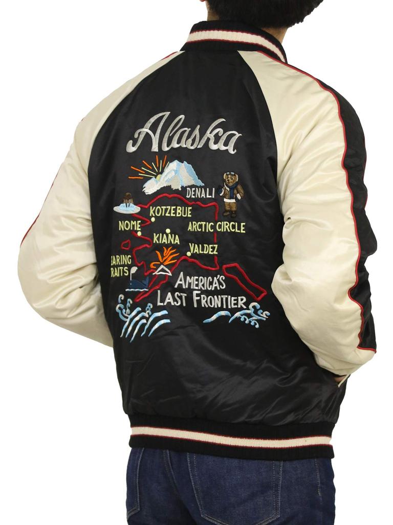 POLO RALPH LAUREN Embroidered Sukajan Souvenir Jacket Size Black Men's 0101788, M, [Used]