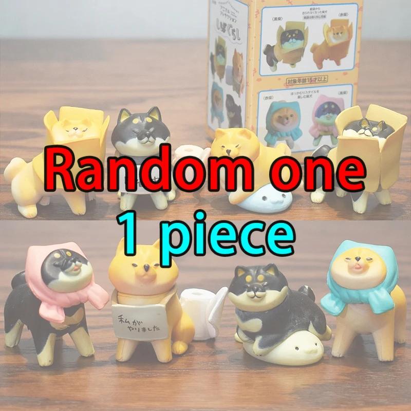 

Naughty Puppy Shiba Inu Blind Box Cute Pets Dog Figure Animal Model Toy Collectible Table Decoration Kids Birthday Gifts