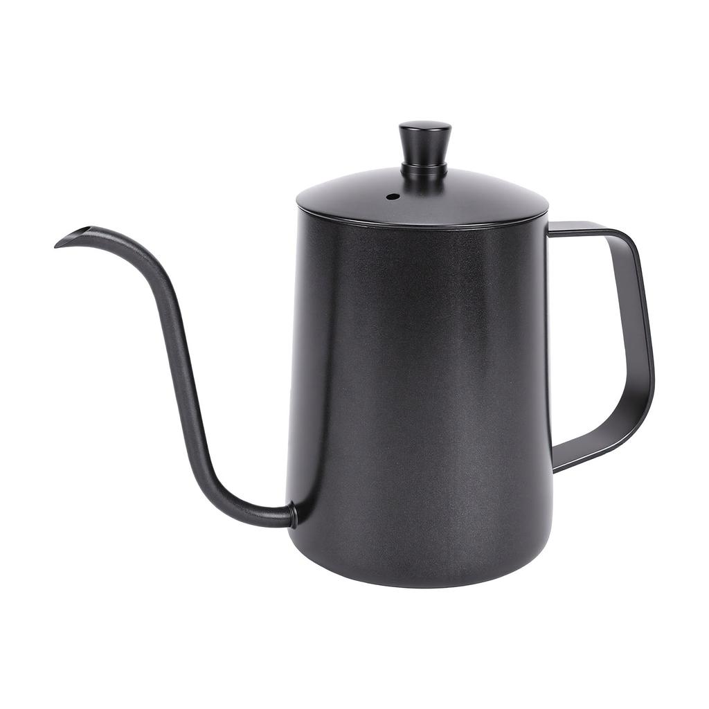 Pour Over Gooseneck Coffee Kettle 600ML Long Narrow Drip Spout Coffee Tea Pot Stainless Steel Water Kettle