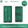 SATA 6-Piece Slotted Miniature Screwdriver Set