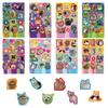 8 Colorful Kitten Emoticon Package Stickers DIY Hand Account Small Card Mobile Phone Case Decoration Korean Ins