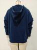 2026 European & American Women's Hooded Drawstring Long Sleeve Wool Knit Sweater