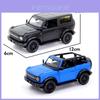 Modelo de Carro em Liga Leve Ford Bronco Com Controle de Inércia Para Colecionadores e Entusiastas de Presentes