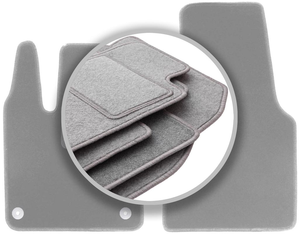 Graue Automatten für: Smart Fortwo III Schrägheck (2014-2020)