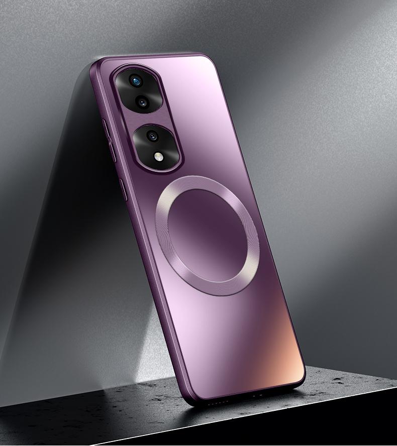 Per Huawei Honor 90 80 70 60 50 Pro Custodia Rigida Opaca Magnetica Ricarica Wireless Cover Posteriore Protettiva Custodia Per Honor X9 9X Guscio