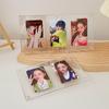 Acrylic Photocard Display Stand Kpop Phoro Frame Acrylic Photocard Room Table Accessorie Photo Frames Picture Frame