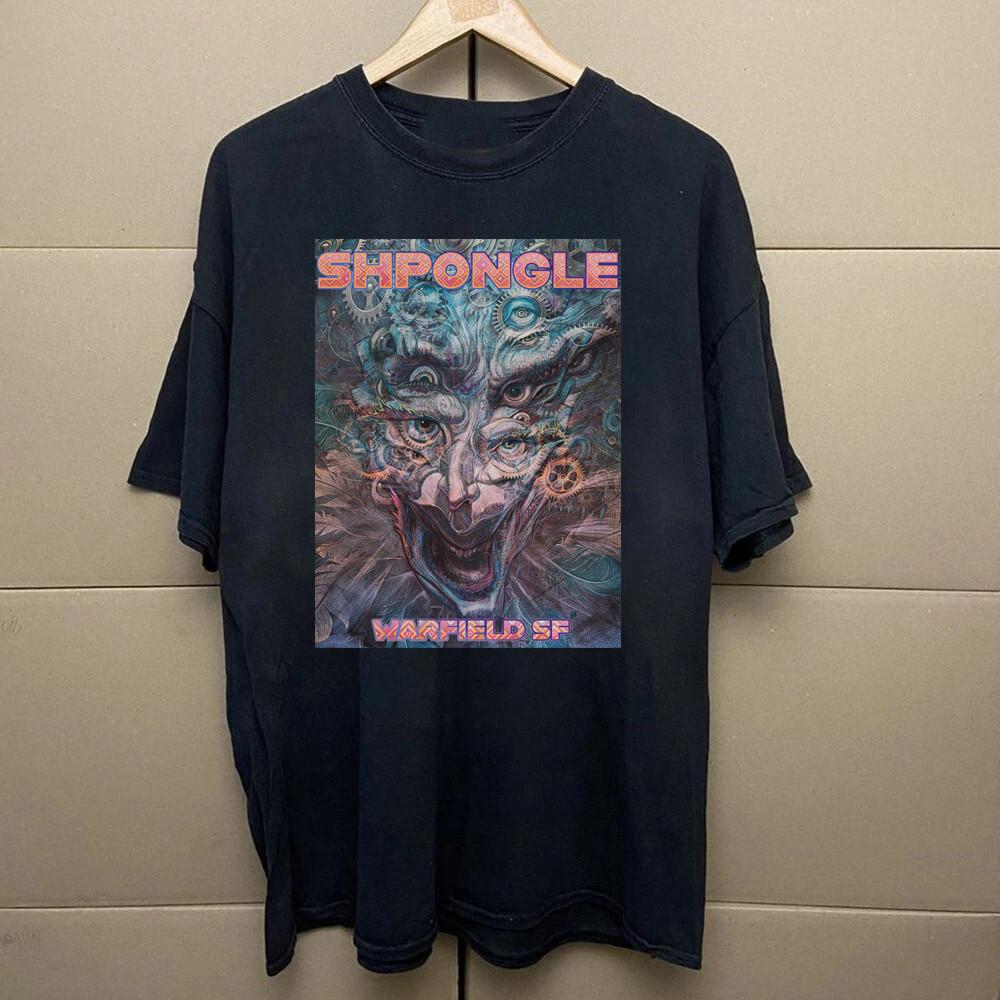 Shpongle T Shirt S-5XL Cotton unisex Gifl For Fan black Unisex T-Shirt XXXL