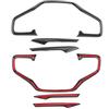 3pcs Carbon     Car Steering Wheel Frame Cover Trim Fit for     10th 16-18