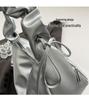 Niche Design Pleated Soft Leather Cloud Bag – Large Capacity, Trendy Single Shoulder Underarm Bag