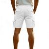 Men's Multi-pocket Work Pants   Straight Five-inch Pants