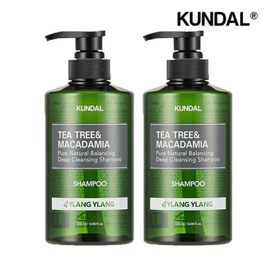 Tea Tree & Macadamia Deep Cleansing Oily Shampoo Ylang Ylang 500ml X2