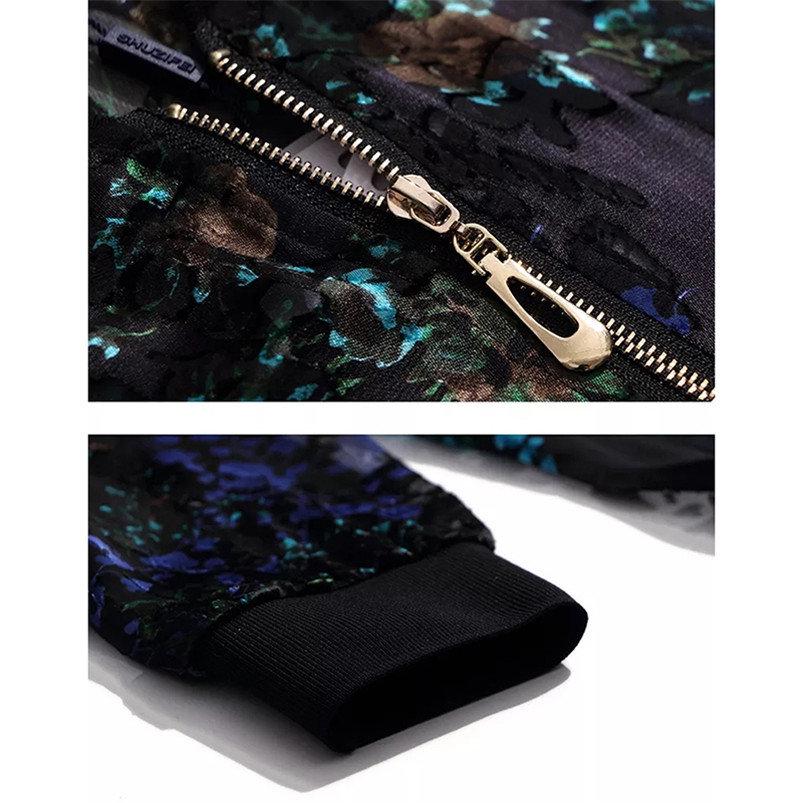 Long Sleeve Jacket Summer Women's Loose Jacket Casual Sunscreen Thin Print Baseball Uniform