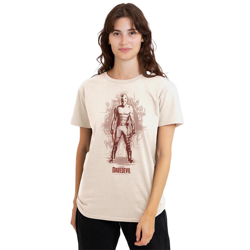 Daredevil Womens/Ladies Born Again HellÂ´s Kitchen Graffiti T-Shirt