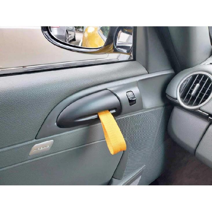 Easy DIY GT3RS Style Interior Door Pull Strap Handle Replacement For Porsche 997 911 987 Cayman Boxster -1 handle and 3 straps