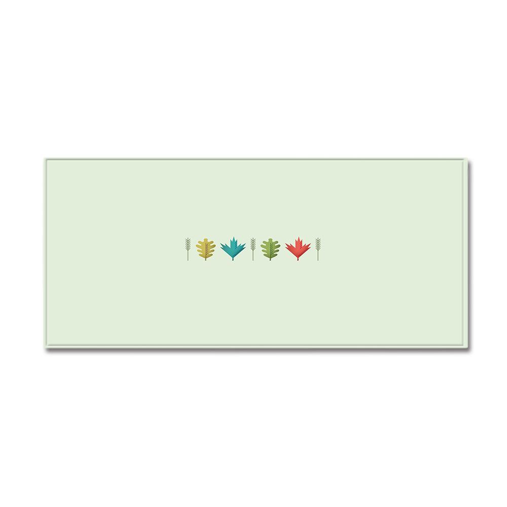 Simple Carpet Long Floor Mat Love Theme Doormat