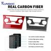 Real Soft Carbon Fiber Sticker For Chrysler 300 300C 2011 2012 2013 2014 LHD RHD Car Central AC Knob Panel Interior Accessories