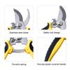 3 PCS Pruning Shears for Gardening Tree Trimming Hand Pruner Manual Garden Secateurs Branch Cutter Stainless Steel