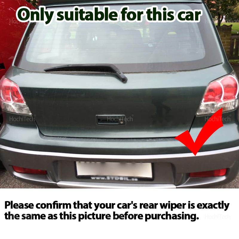 For Mitsubishi Outlander MK1 2003 2004 2005 2006 2007 MR971507 ABS Rear Wiper Arm and Rear Blade Replacement Kit Parts