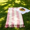 Turkish Beach Towel Striped Print Quick-Drying Sand-Free Large Size Thin Beach Towel Swimwear Accessory
