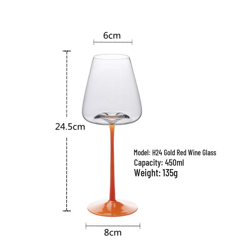 Shangqi Burgundy Red Wine Glass