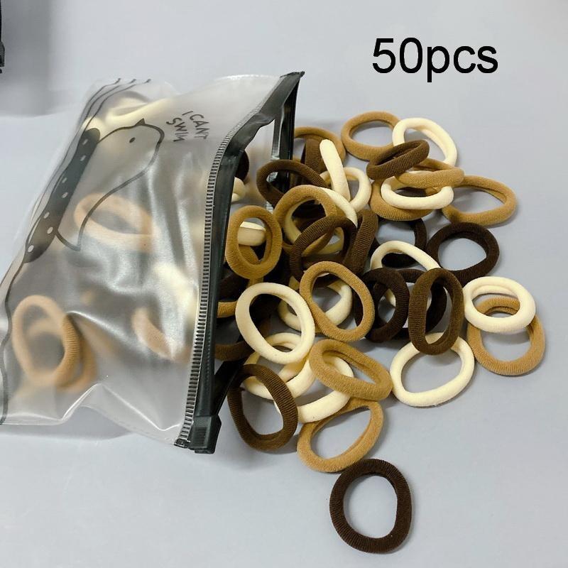 2000pcs/lot Children Transparent Hair Rubber Bands for Bracelets Baby Elastic Small Hair Tie Gum Kids Hair Beads Hair Accessorie
