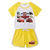 2025 Kids’ Summer Outfit: Unisex T-Shirt & Shorts Casual Two-Piece Set