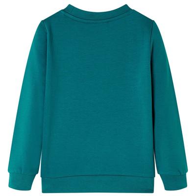 Kinder Sweatshirt Dark Green 116