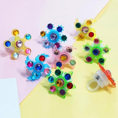 5Pcs Fidget Spinner Bracelets for Kids Glow-in-the-Dark Fun Party Favors Quick Spinning Toy Watches