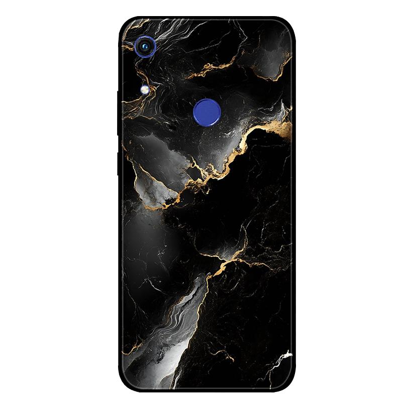 For Huawei Y6S Y6 2019 Case Marble Soft Matte Silicone Back Cover For Huawei Honor 8A Pro Y6 S Y6 Prime 2019 Full Phone Shell