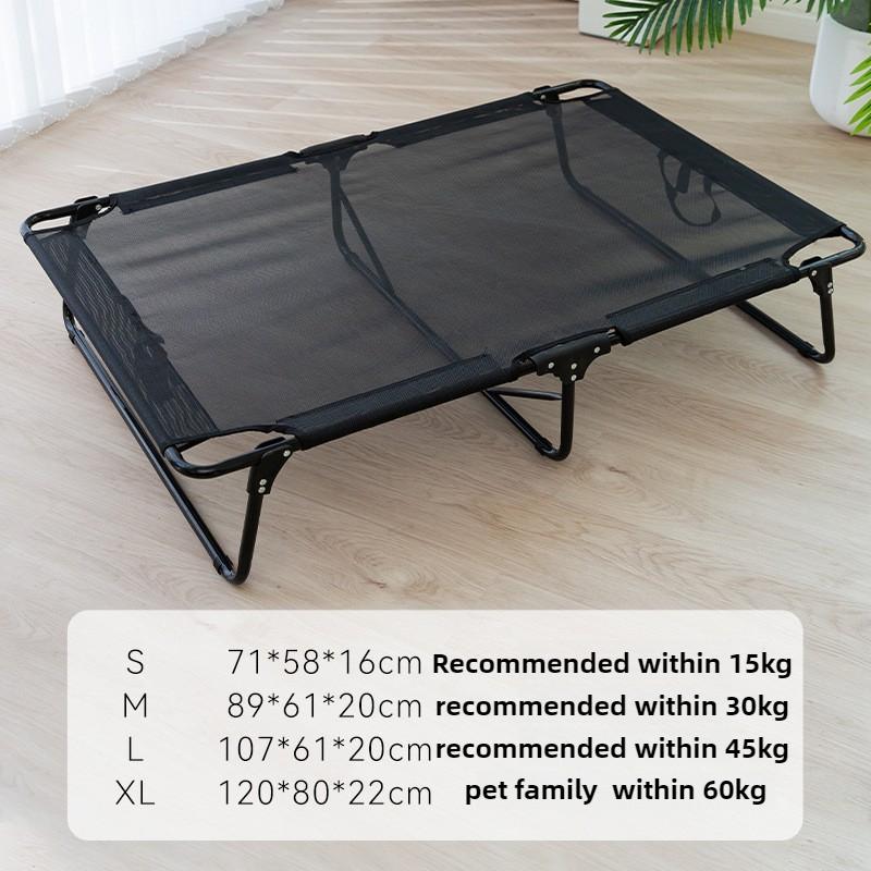 Dogs Camp Bed Summer Breathable and Moisture-proof Stable Large Dog Bed Foldable Wear-resistant Dog Accessories Products